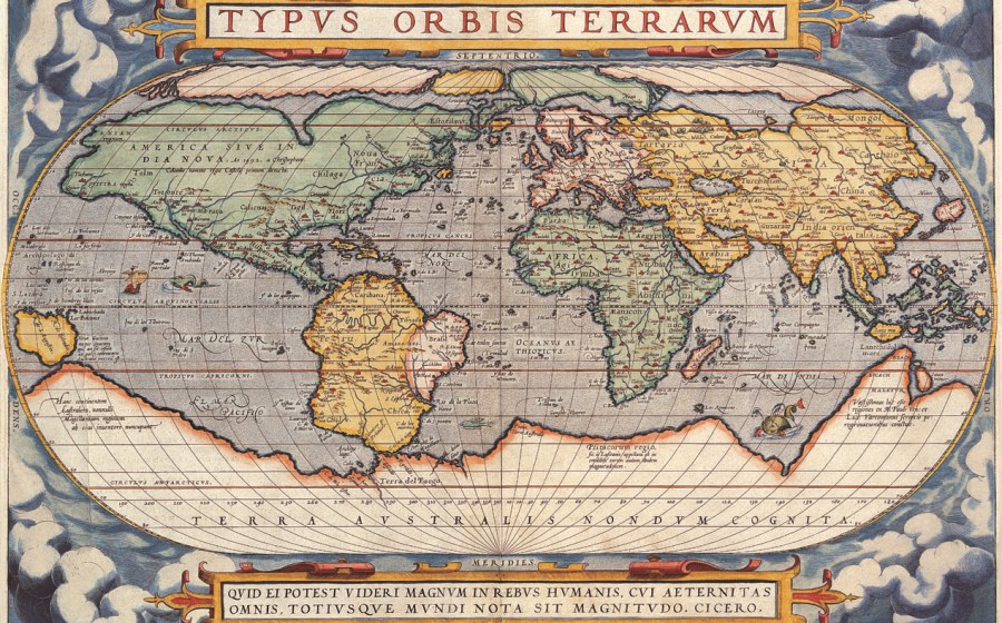 Карта мира после эпохи великих географических открытий 5 класс