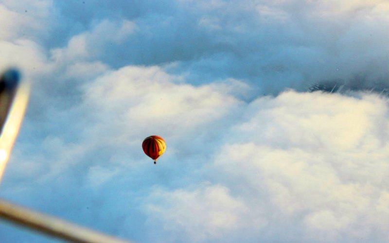Баган: полет на воздушном шаре