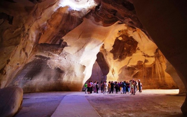 Колокольные пещеры, Израиль