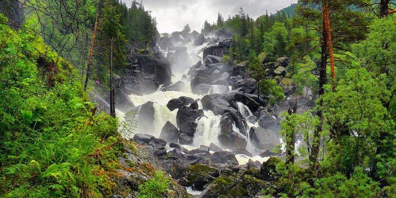 Красоты Горного Алтая – водопады