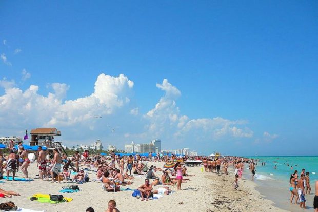 Майами: престижный курорт на песчаном побережье Атлантических вод 