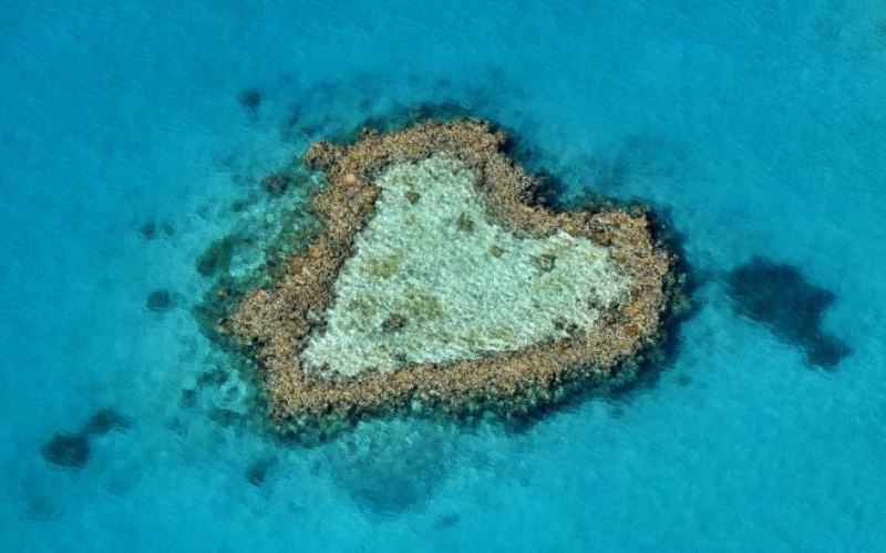 Острова любви. Красивые острова в виде сердца 