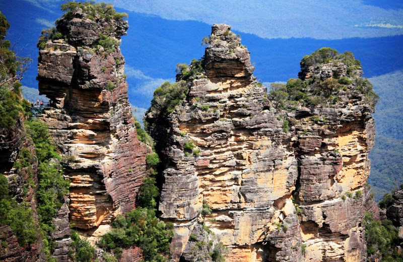 Путешествие по Австралии: скалы «Три Сестры»