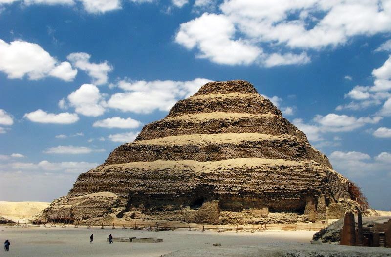 Путешествие по Африке: ступенчатая пирамида Джосера в Саккаре