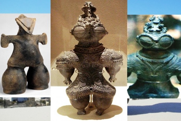 Статьи про Азию: древние фигурки Догу