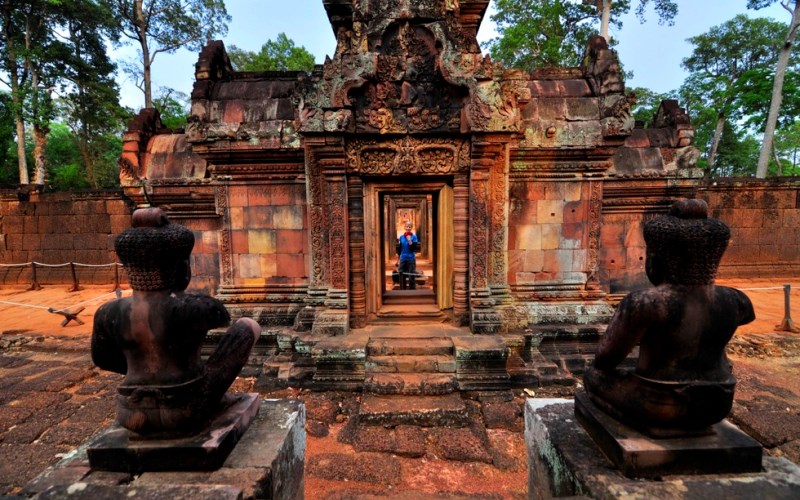 Храмы Ангкора: Бантеайсрей
